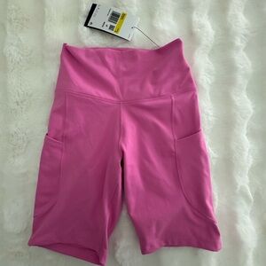 Nike Women's Vibrant Pink Bike Shorts